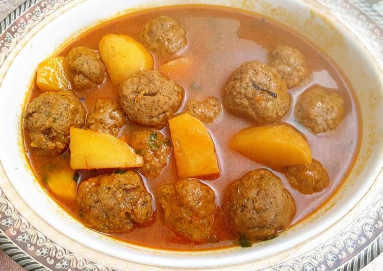Recipe of Perfect Kofta curry