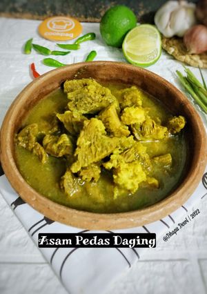Foto resep Asam Pedas Daging