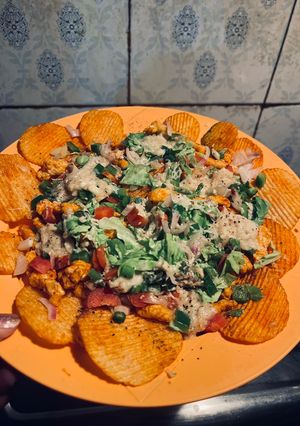 A picture of A lazy plater.