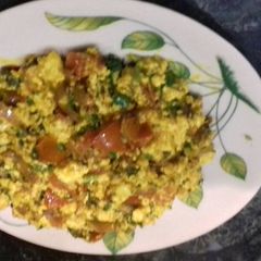 A picture of Paneer bhurji.