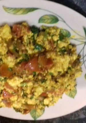 A picture of Paneer bhurji.