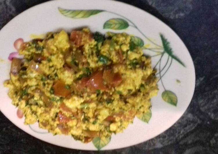 Simple Way to Prepare Award-winning Paneer bhurji