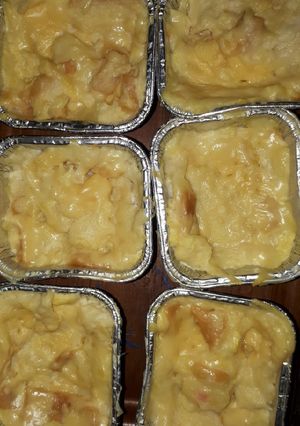 Foto resep Puding Roti Keju Kukus
