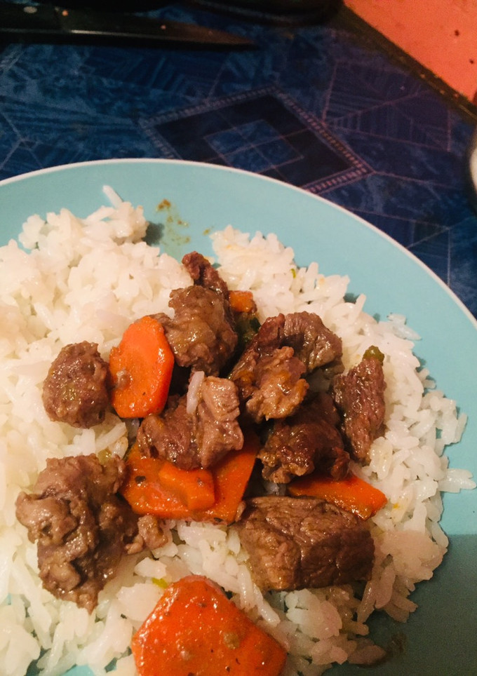 Una foto de Carne al jugo