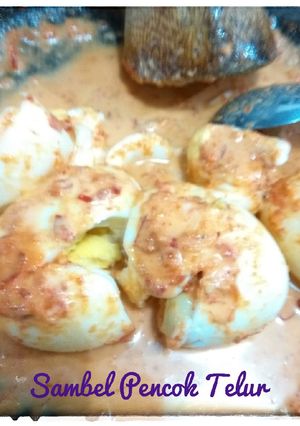 Foto resep Sambel Pencok Telur