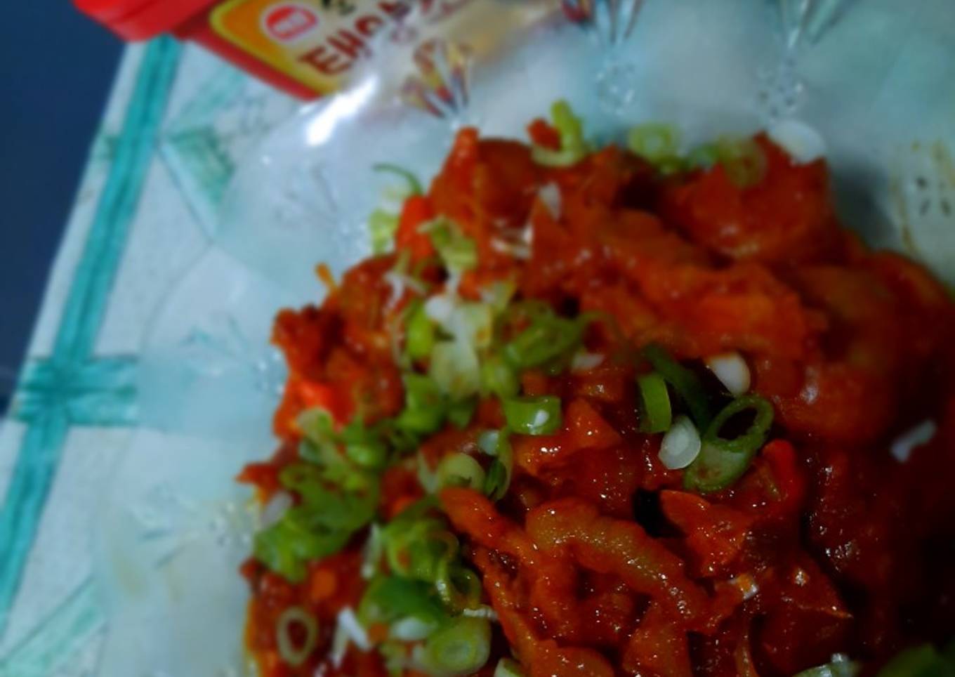 매운 닭발 (ceker ayam pedas saus gochujang sederhana)