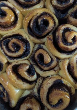Foto resep Choco Cinnamon Rolls Ulen Tangan