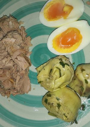 Una foto de Alcauciles en comida saludable
