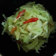 รูปของ Tumis labu siam pedas simple