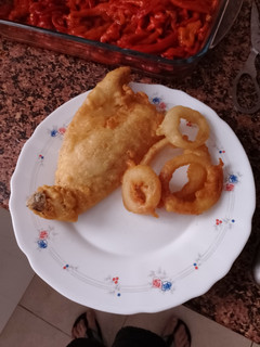 Una foto de Dorada Rebozada