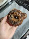 Bagels ολικής άλεσης με σπόρους chia