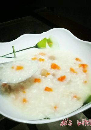 Foto resep Bubur Ayam simple ala resto cina