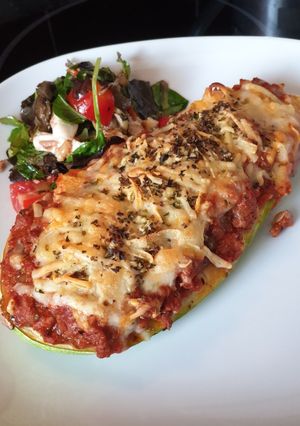Una foto de Bubangos rellenos de carne