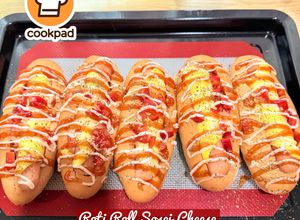 Gambar 👩‍🍳Roti Roll Sosej Cheese