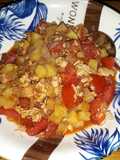 ซุปไก่แบบผัดแห้ง