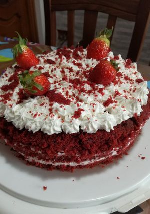 Foto di Red Velvet senza burro e senza glutine