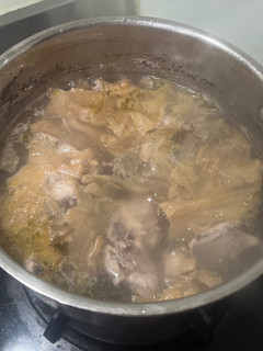 客家福菜雞骨湯 的食譜成品照片