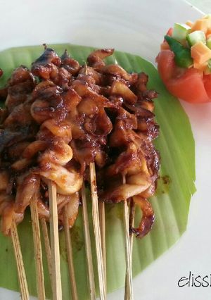 Foto resep Sate Jamur Pedas Manis