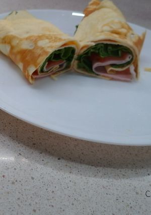 Una foto de Crepe Viral de Queso Cottage Versión Simple