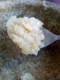 A picture of Tradational Ginger Garlic Paste.