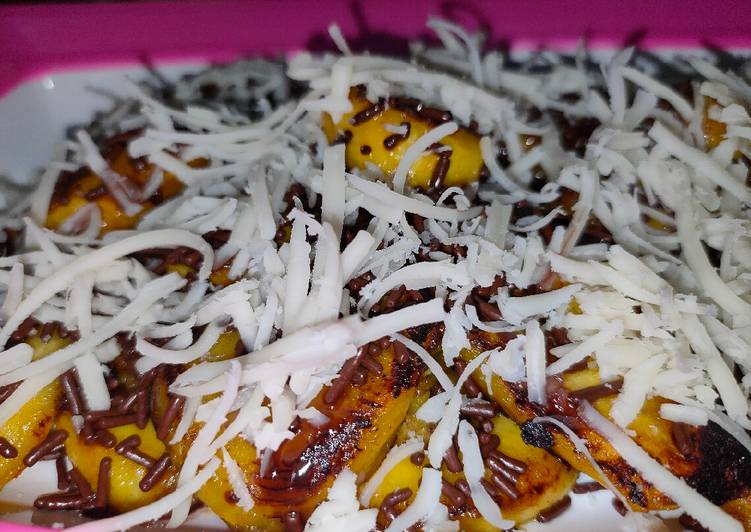 67. Pisang Bakar Coklat Keju