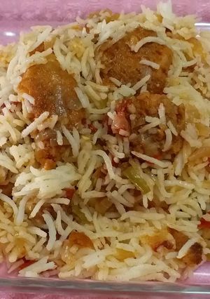 A picture of Basa Fish Pulao.