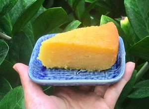 Hình của món Bánh khoai mì nướng.