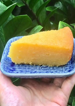 Hình của món Bánh khoai mì nướng.