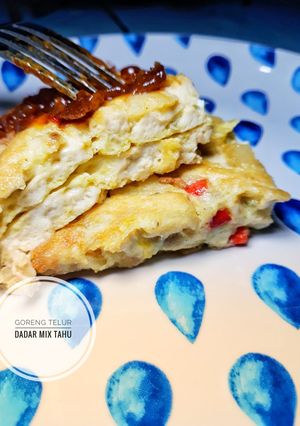 Foto resep #68 Goreng Telur Dadar Mix Tahu