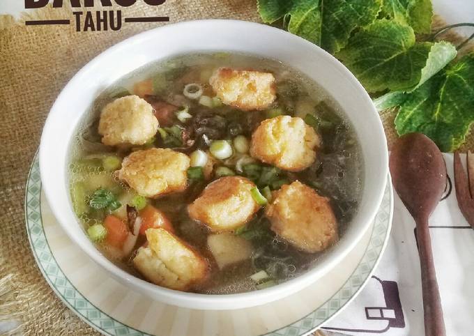 Resep Sop Bakso Tahu Oleh Farida Sulthan 🇮🇩 Ig Malika02782 Cookpad