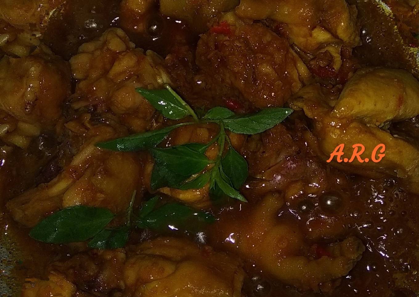 Ayam rica pedas maniss