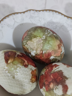 عکسی از دستور تخم مرغ رنگی