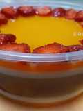 Mandarin Orange Coconut Fruit Pudding