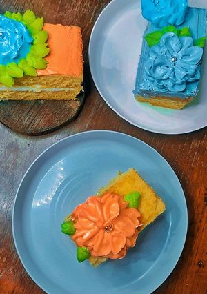 Foto resep Cake Potong (Sponge Cake All in One)