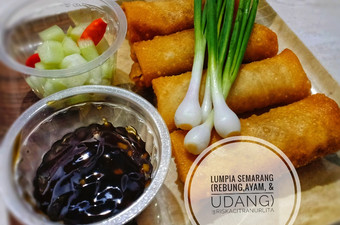 Langkah Mudah untuk Membuat Lumpia Khas Semarang (Isi Rebung,Ayam &amp; Udang) Anti Gagal