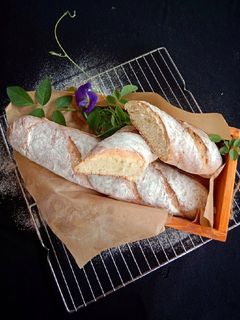 Foto resep Simple Bread ala Baguette