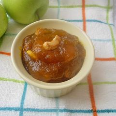 A picture of Apple Halwa.