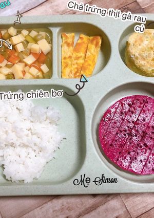 Hình của món Ăn dặm - Thực đơn cơm 9.