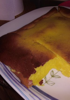 Una foto de Tarta de queso al horno