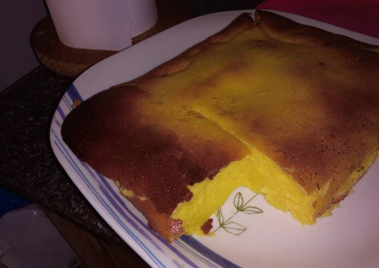 Tarta de queso al horno