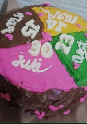 Foto resep Kue brownies ulang tahun
