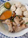 Bakso ayam kuah balungan,ceker