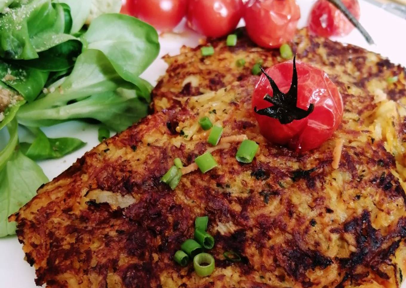 Roosties aux 2 pommes de terre🍘