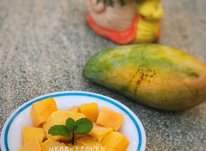 Hình của món Kem xoài.