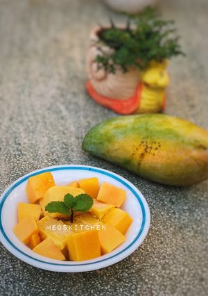 Hình của món Kem xoài.