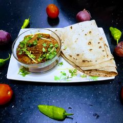 A picture of Balti Gosht.