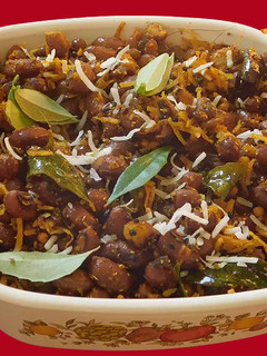 காராமணி சுண்டல், விரத(karamani sundal recipe in tamil) செய்முறை முக்கிய புகைப்படம்
