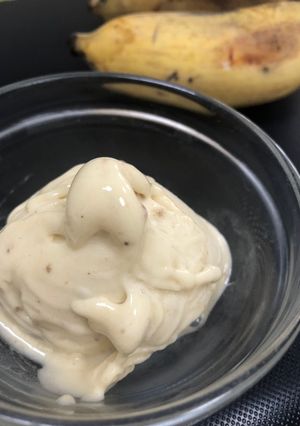 香蕉冰淇淋 的食譜成品照片