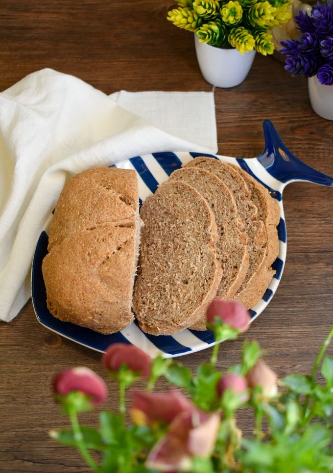 Una foto de Pan integral para tostadas (Thermomix)