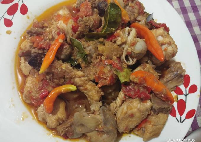 Ampela dan dada ayam Paleko